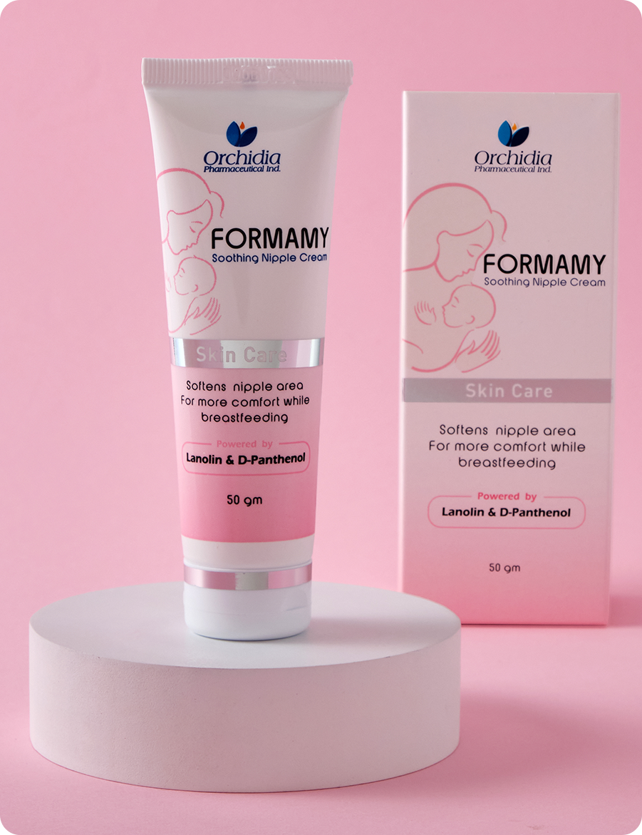 Formamy Nipple Cream - for Sore & Cracked Nipples - 50 gm