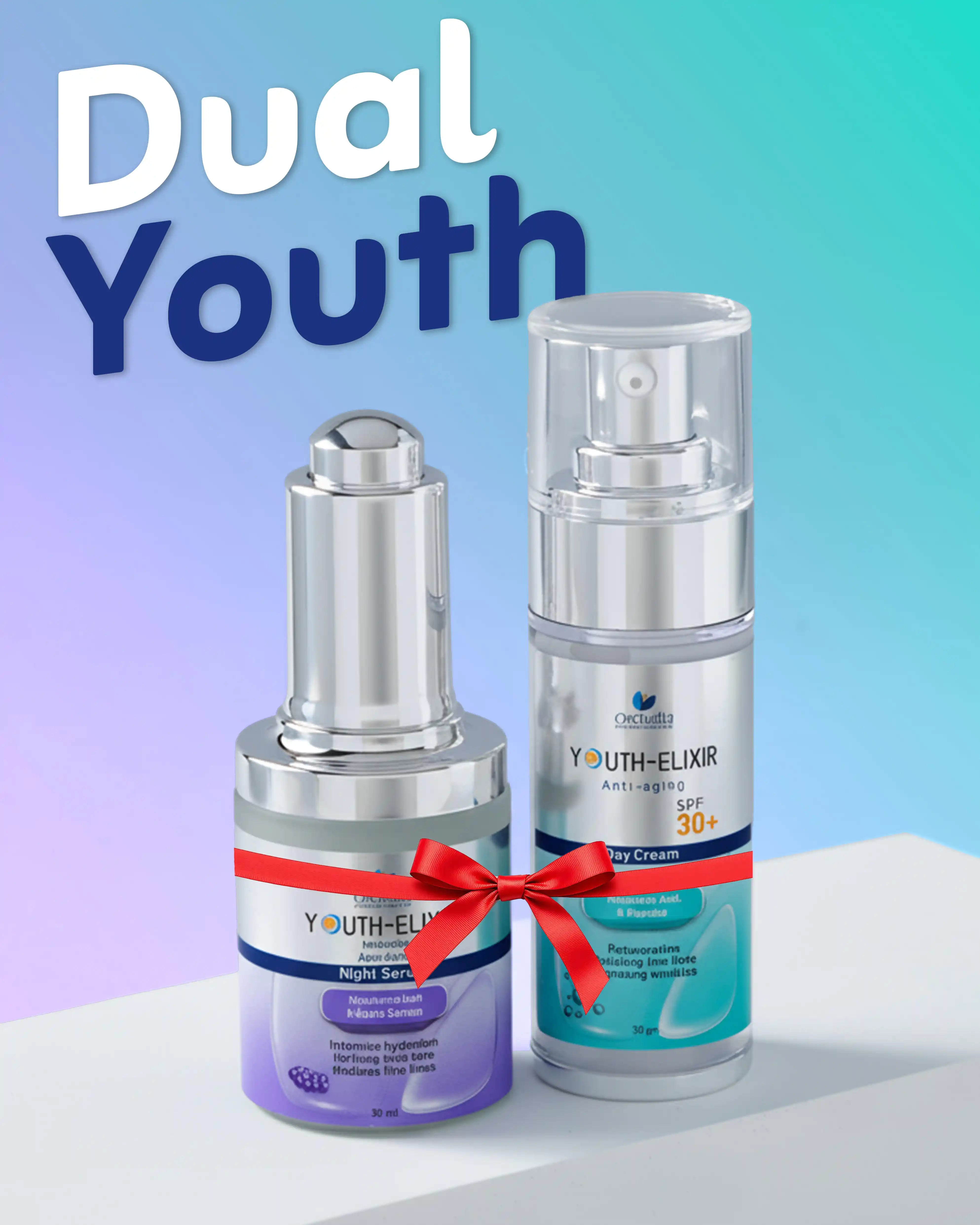 Dual Youth Bundle | Day Cream SPF 30+ (30 g) + Night Serum (30 ml)