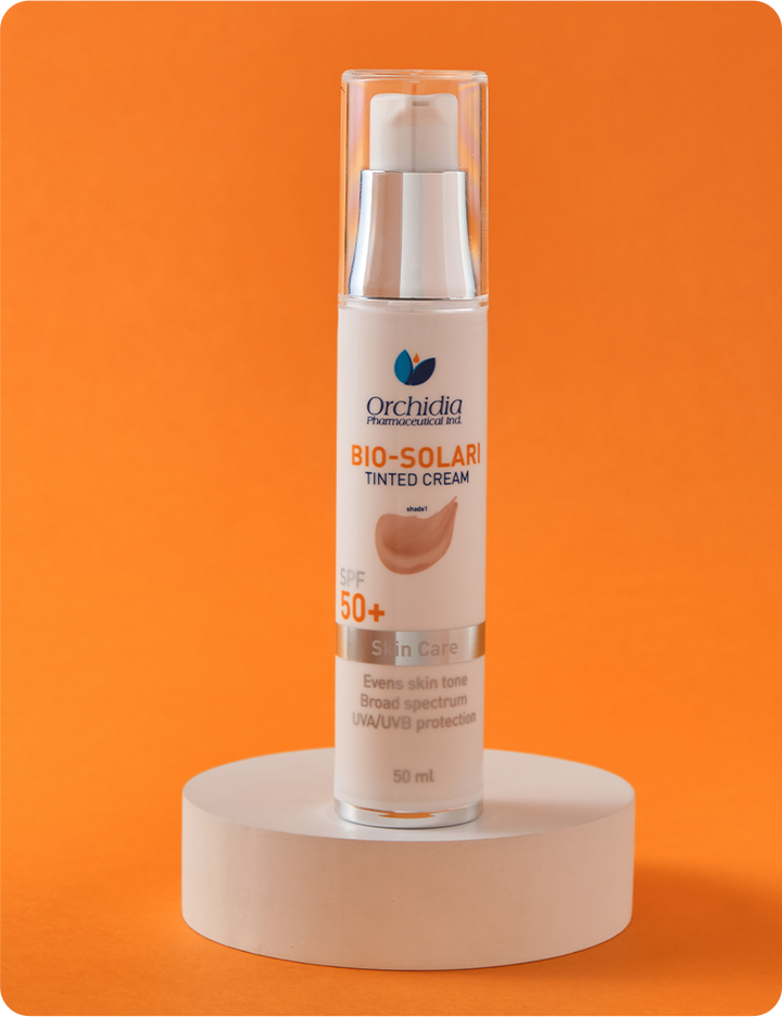 sunscreen cream tinted