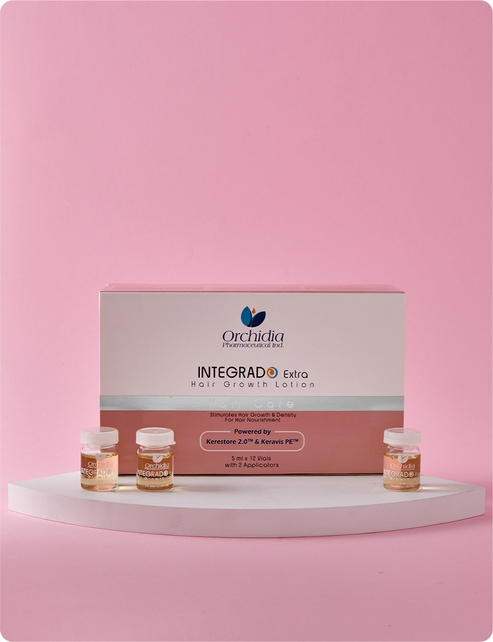 أمبولات لوشن نمو الشعر الإضافي المتكامل