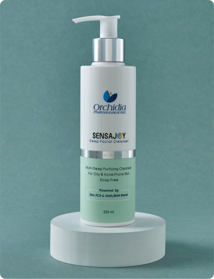 Sensajoy facial cleanser for oily skin