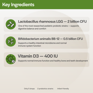 Probiotics For Kids D3 – 10 ml