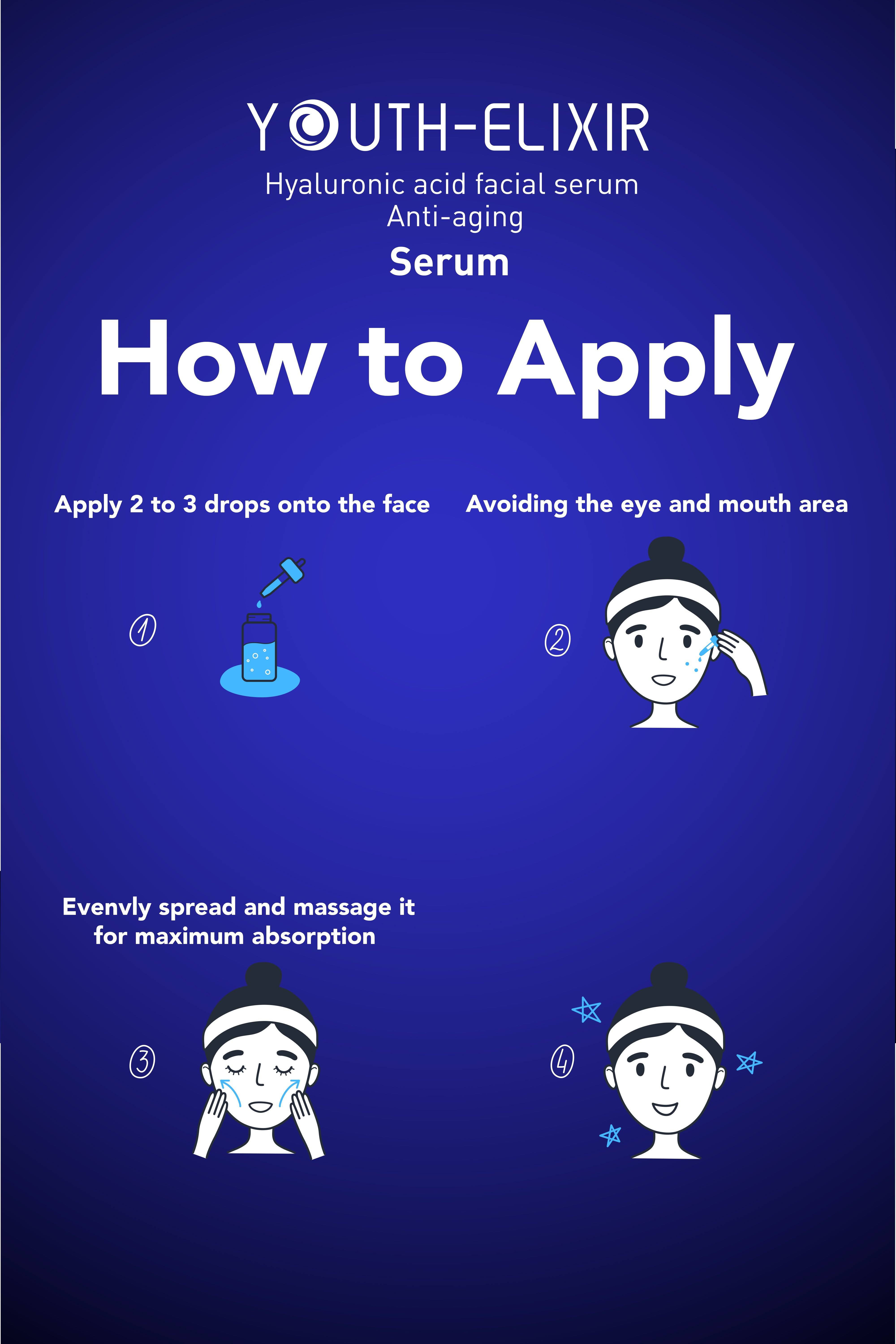 يوث اليكسير سيروم هيالورونيك اسيد مضاد للتجاعيد - 30 مل