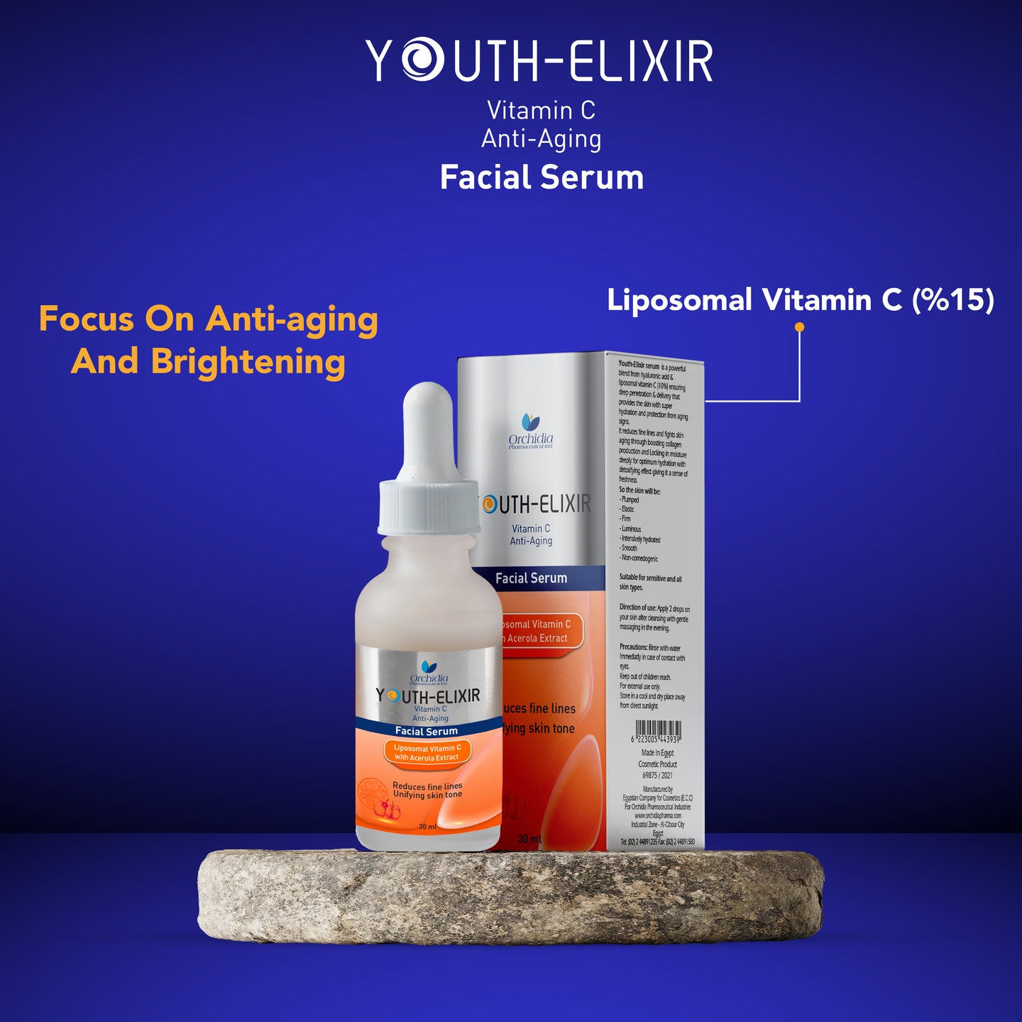 Youth-Elixir Vitamin C Anti-aging facial serum